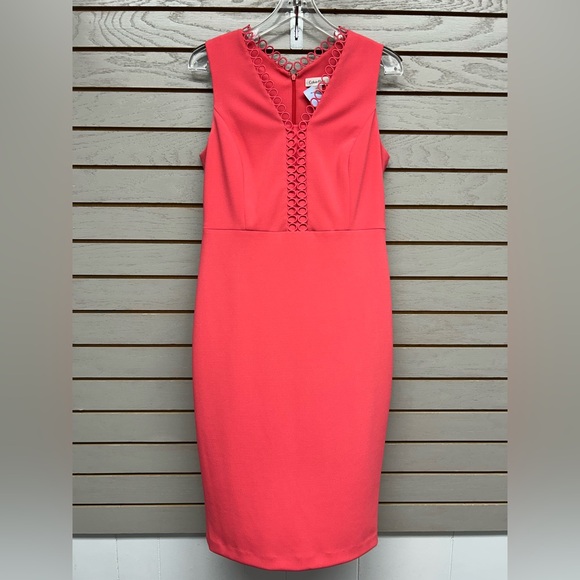 Calvin Klein Dresses & Skirts - Calvin Klein Coral Midi Dress